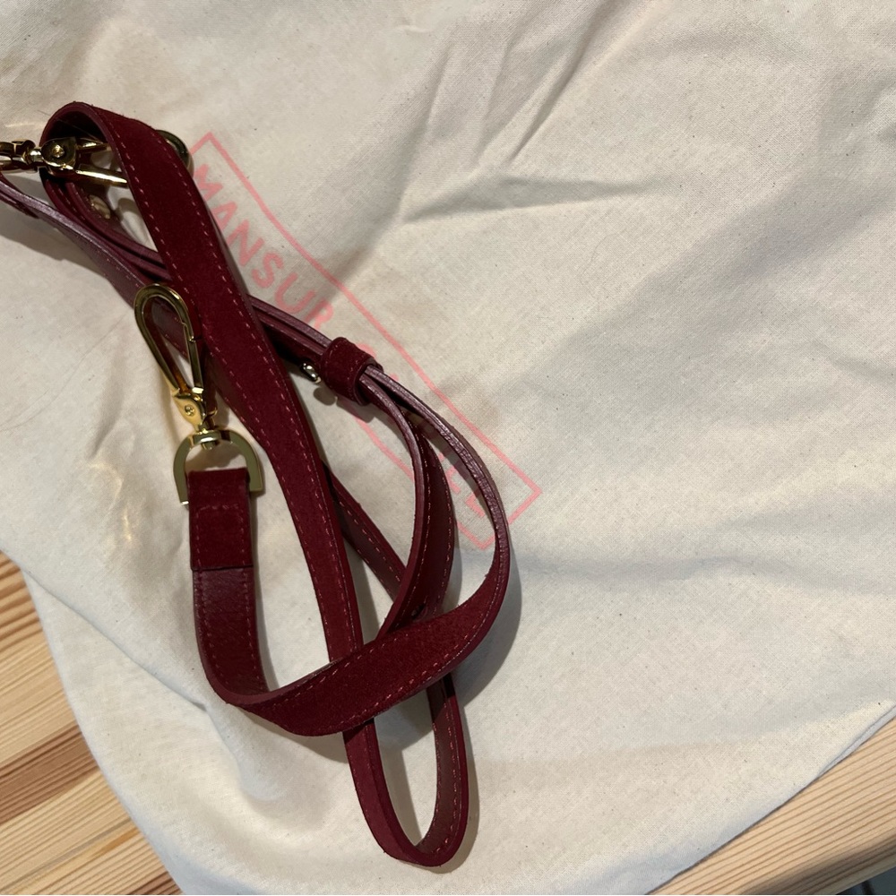 Mansur Gavriel Soft Lady suede bag